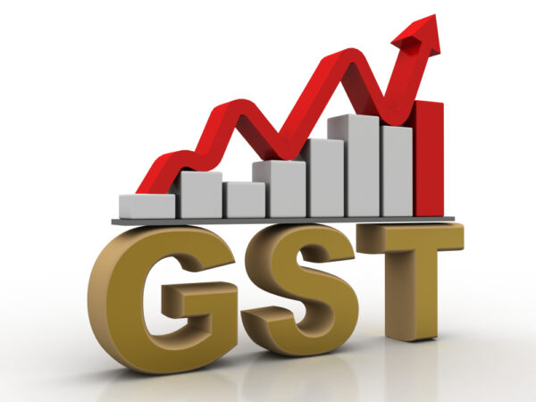 3d,Rendering,Gst,Tax,India,With,Graph